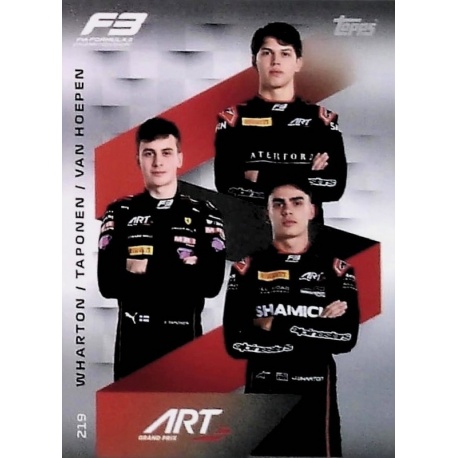 Art Grand Prix F3 Teams 219
