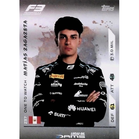 Matías Zagazeta F3 Ones to Watch 237