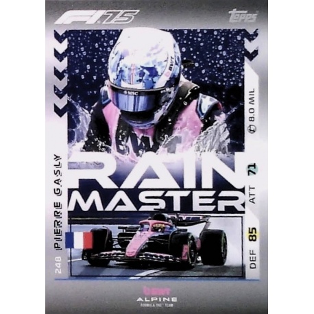 Pierre Gasly Rainmaster 248