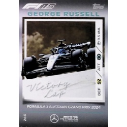 George Russell Victory Lap 2024 F1 Race winners 266