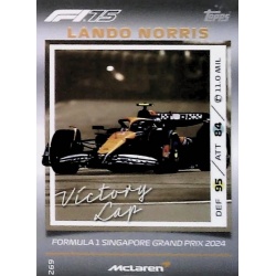 Lando Norris Victory Lap 2024 F1 Race winners 269