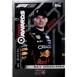Max Verstappen - Moment of the Season Topps Awards 280