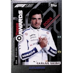 Carlos Sainz - Pole Position Lap of the Year Topps Awards 284