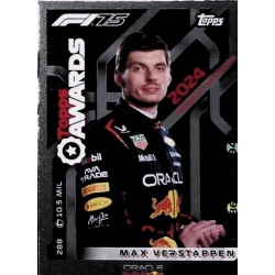 Max Verstappen - Driver of the Season Topps Awards 288