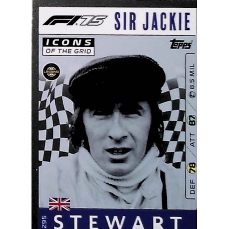 Sir Jackie Stewart F1 75 Icons of the Grid 295