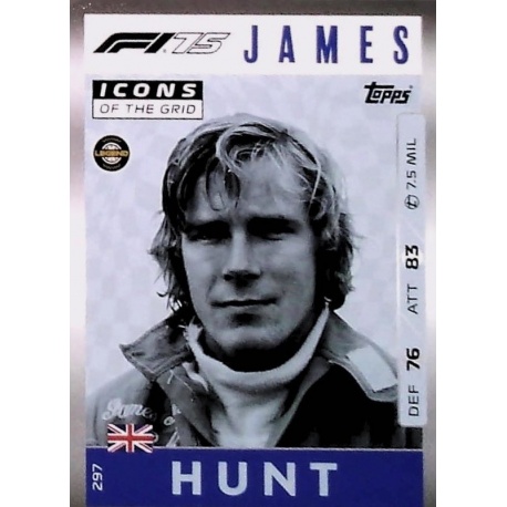 James Hunt F1 75 Icons of the Grid 297