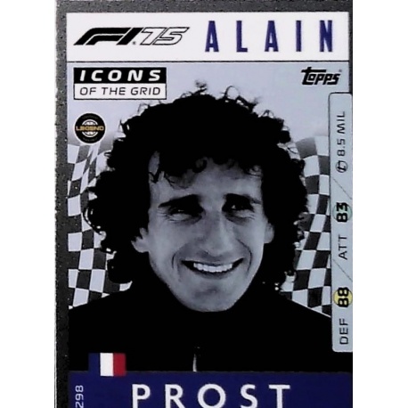 Alain Prost F1 75 Icons of the Grid 298