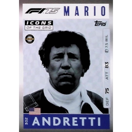 Mario Andretti F1 75 Icons of the Grid 302