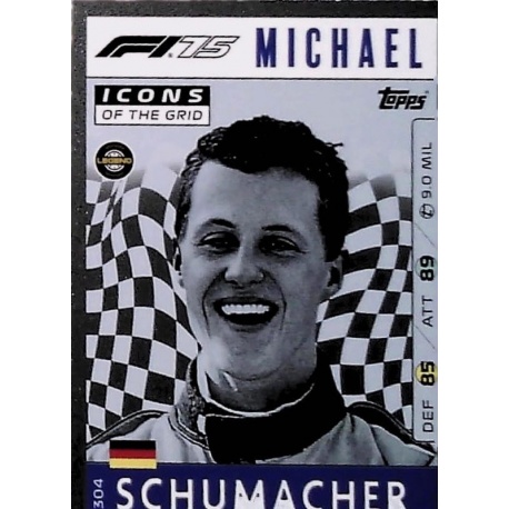 Michael Schumacher F1 75 Icons of the Grid 304