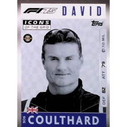David Coulthard F1 75 Icons of the Grid 306