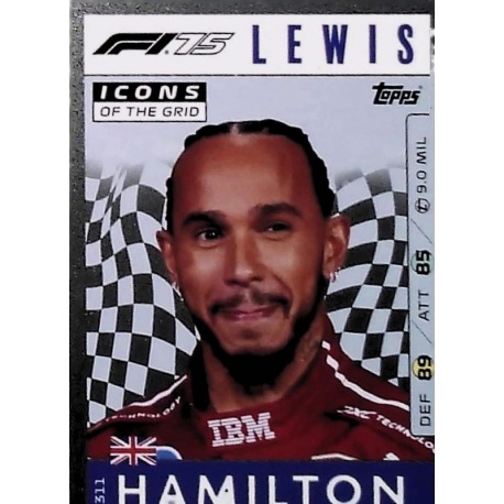 Lewis Hamilton F1 75 Icons of the Grid 311