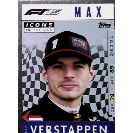 Max Verstappen F1 75 Icons of the Grid 312
