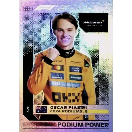 Oscar Piastri Podium Power 326