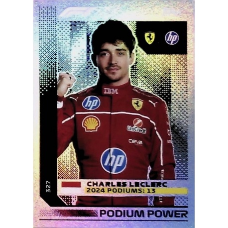 Charles Leclerc Podium Power 327