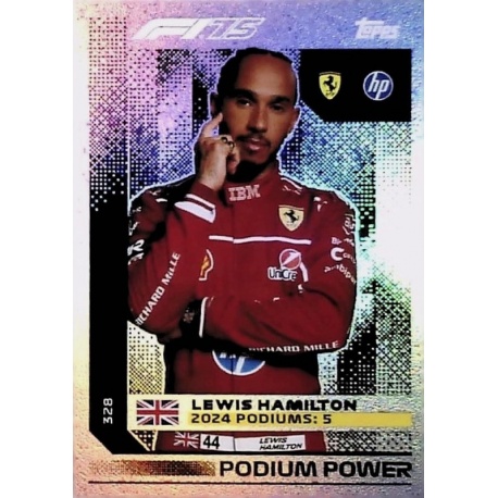 Lewis Hamilton Podium Power 328