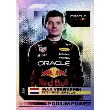 Max Verstappen Podium Power 329