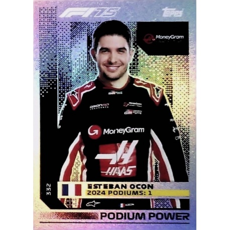 Esteban Ocon Podium Power 332