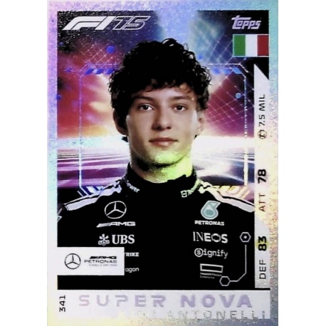 Kimi Antonelli F1 Super Nova 341