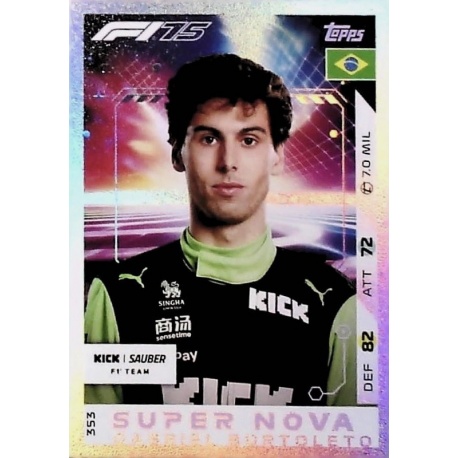 Gabriel Bortoleto F1 Super Nova 353
