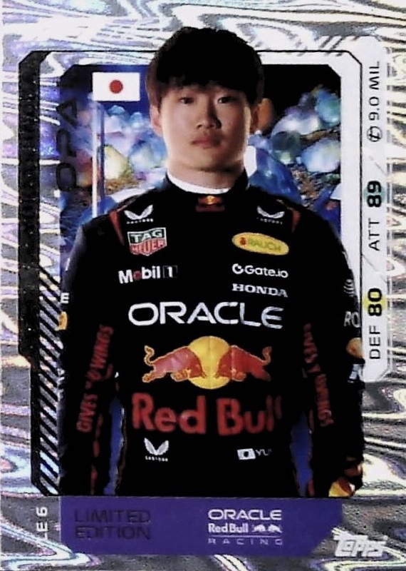 Buy Cards Yuki Tsunoda Limited Edition Fórmula 1 Turbo Attax 2025