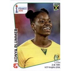 Konya Plummer Jamaica 237 Panini Fifa Women's World Cup France 2019 