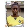 Sashana Campbell Jamaica 242 Panini Fifa Women's World Cup France 2019 