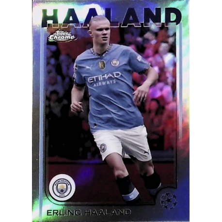 Erling Haaland Refractor Manchester City 9