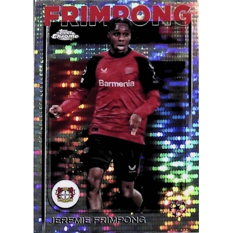 Jeremie Frimpong Pulsar Refractor Bayer 04 Leverkusen 78