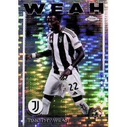 Timothy Weah Pulsar Refractor Juventus 88