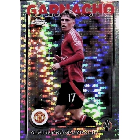 Alejandro Garnacho Pulsar Refractor Manchester United 147
