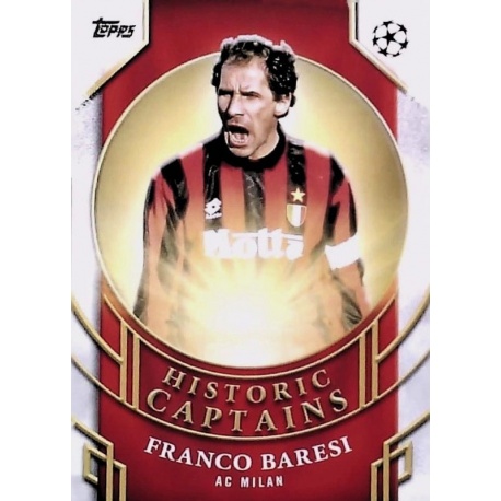 Franco Baresi Historic Captains AC Milan HC-2