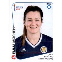 Emma Mitchell Scotland 274 Panini Fifa Women's World Cup France 2019 
