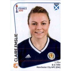 Claire Emslie Scotland 283 Panini Fifa Women's World Cup France 2019 