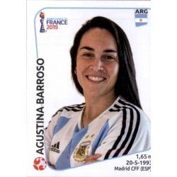 Agustina Barroso Argentina 293 Panini Fifa Women's World Cup France 2019 