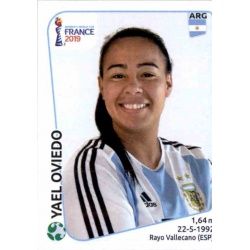 Yael Oviedo Argentina 305 Panini Fifa Women's World Cup France 2019 