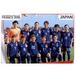 Alineación Japan 310 Panini Fifa Women's World Cup France 2019 