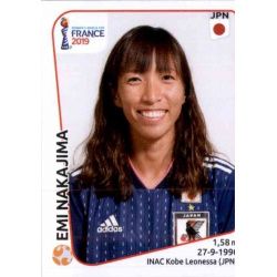 Emi Nakajima Japan 321 Panini Fifa Women's World Cup France 2019 
