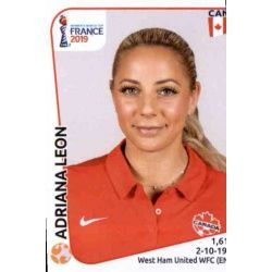 Adriana Leon Canada 340 Panini Fifa Women's World Cup France 2019 