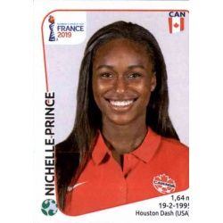 Nichelle Prince Canada 346 Panini Fifa Women's World Cup France 2019 