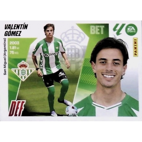 Valentín Gómez Últimos Fichajes Real Betis 17