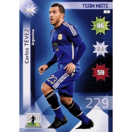 Carlos Tevez Argentina 13