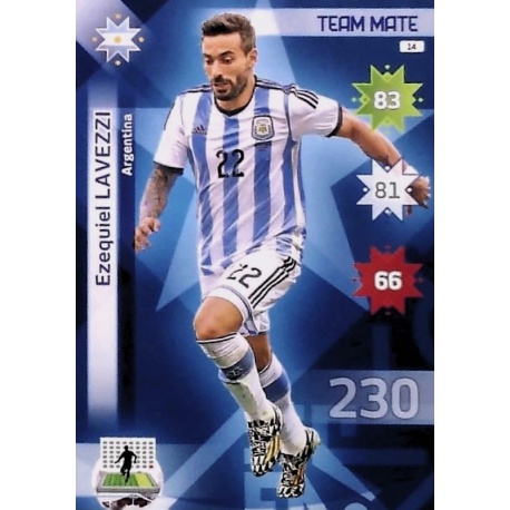 Ezequiel Lavezzi Argentina 14