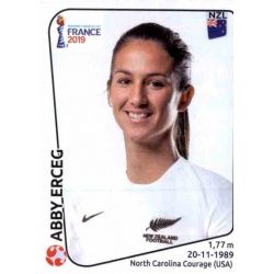 Abby Erceg New Zealand 370 Panini Fifa Women's World Cup France 2019 