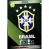 Soccer Cards Team Logo Brasil Panini Copa América 2015