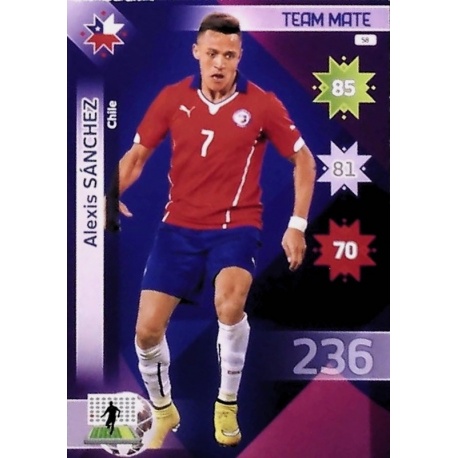 Alexis Sánchez Chile 58