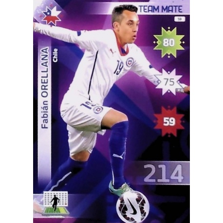 Fabián Orellana Chile 59