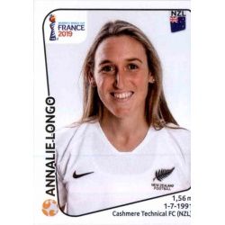 Annalie Longo New Zealand 377 Panini Fifa Women's World Cup France 2019 