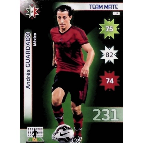 Andrés Guardado México 117
