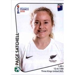 Paige Satchell New Zealand 380 Panini Fifa Women's World Cup France 2019 