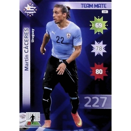 Martín Cáceres Uruguay 149